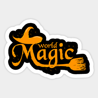 world magic Sticker